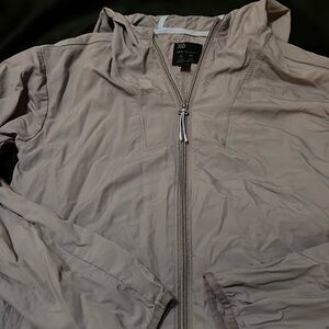 All In Motion Girls Xl Dusty Mauve WindBreaker/light jacket with a hood